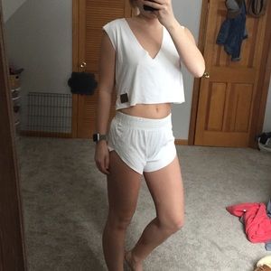 White Two Piece Suit from Tribe Kelly. Size XS-S.